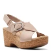 Women's Clarks, Giselle Dove Sandal