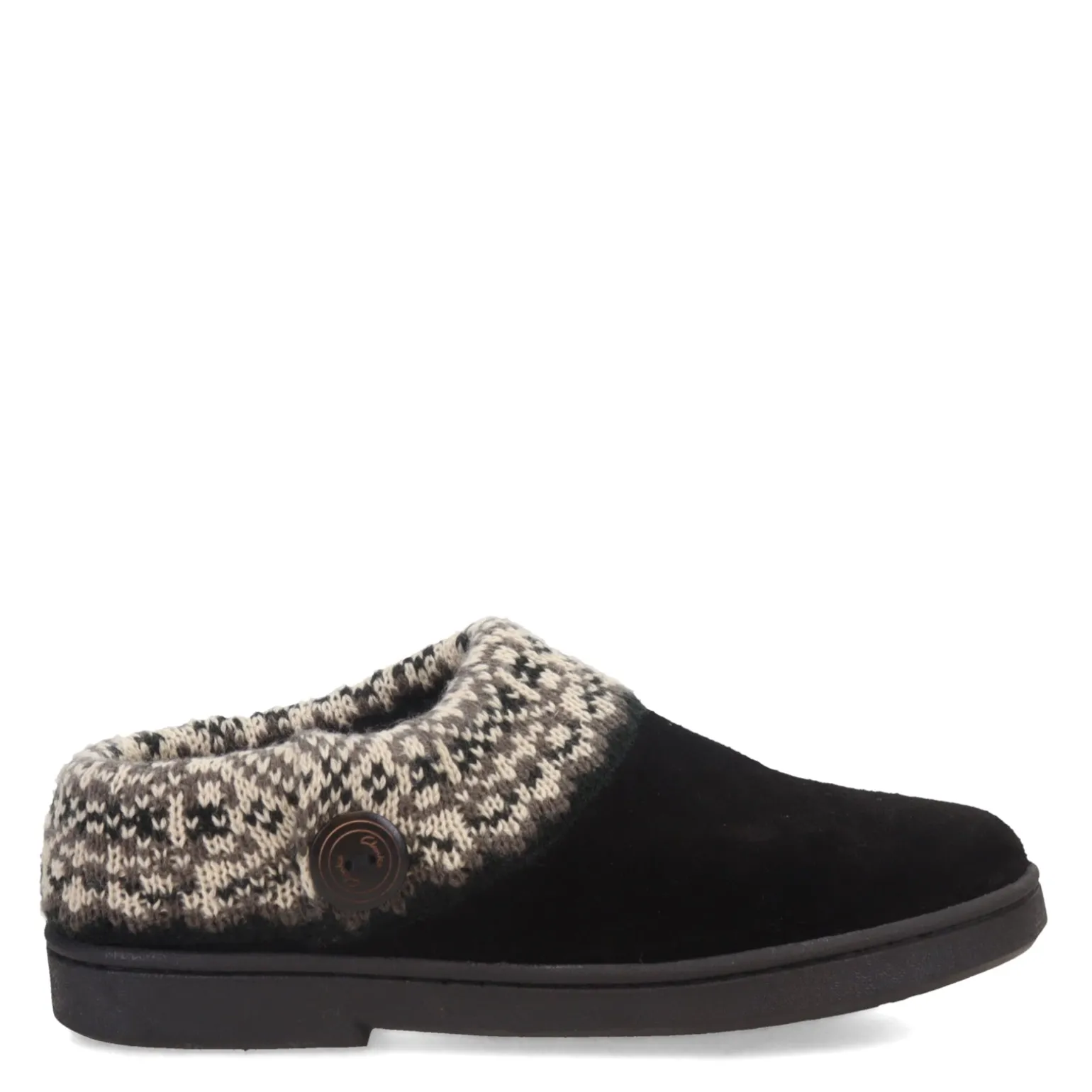 Women's Clarks, Knit Collar Slipper