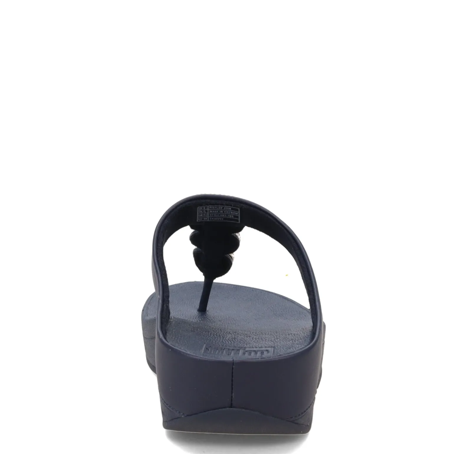 Women's FitFlop, Fino Crystal Chain Toe-Post Sandal