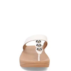 Women's FitFlop, Fino Mirror Dome Toe-Post Sandal