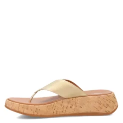 Women's FitFlop, F-Mode Flatform Toe Post Sandal