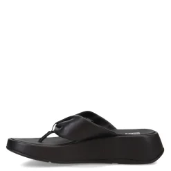 Women's FitFlop, F-Mode Leather-Twist Toe-Post Sandal