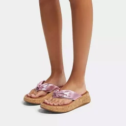 Women's FitFlop, F-Mode Twist Flatform Thong Sandal