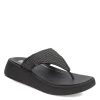 Women's FitFlop, F-Mode Woven Flatform Toe Post Sandal