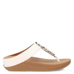 Women's FitFlop, Halo Beaded Circle Toe-Post Sandal