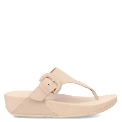 Women's FitFlop, Lulu Covered Buckle Thong Sandal