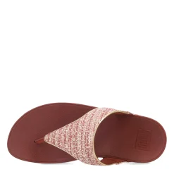 Women's FitFlop, Lulu Shimmerweave Thong Sandal