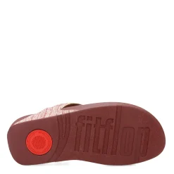 Women's FitFlop, Lulu Shimmerweave Thong Sandal