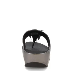 Women's FitFlop, Rumba Beaded Metallic Toe-Post Sandal