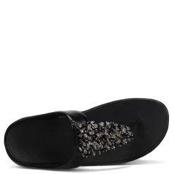 Women's FitFlop, Rumba Beaded Toe-Post Sandal