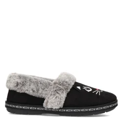 Women's Skechers, BOBS Too Cozy - Meow Pajamas Slipper - Wide Width