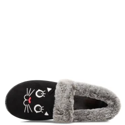 Women's Skechers, BOBS Too Cozy - Meow Pajamas Slipper
