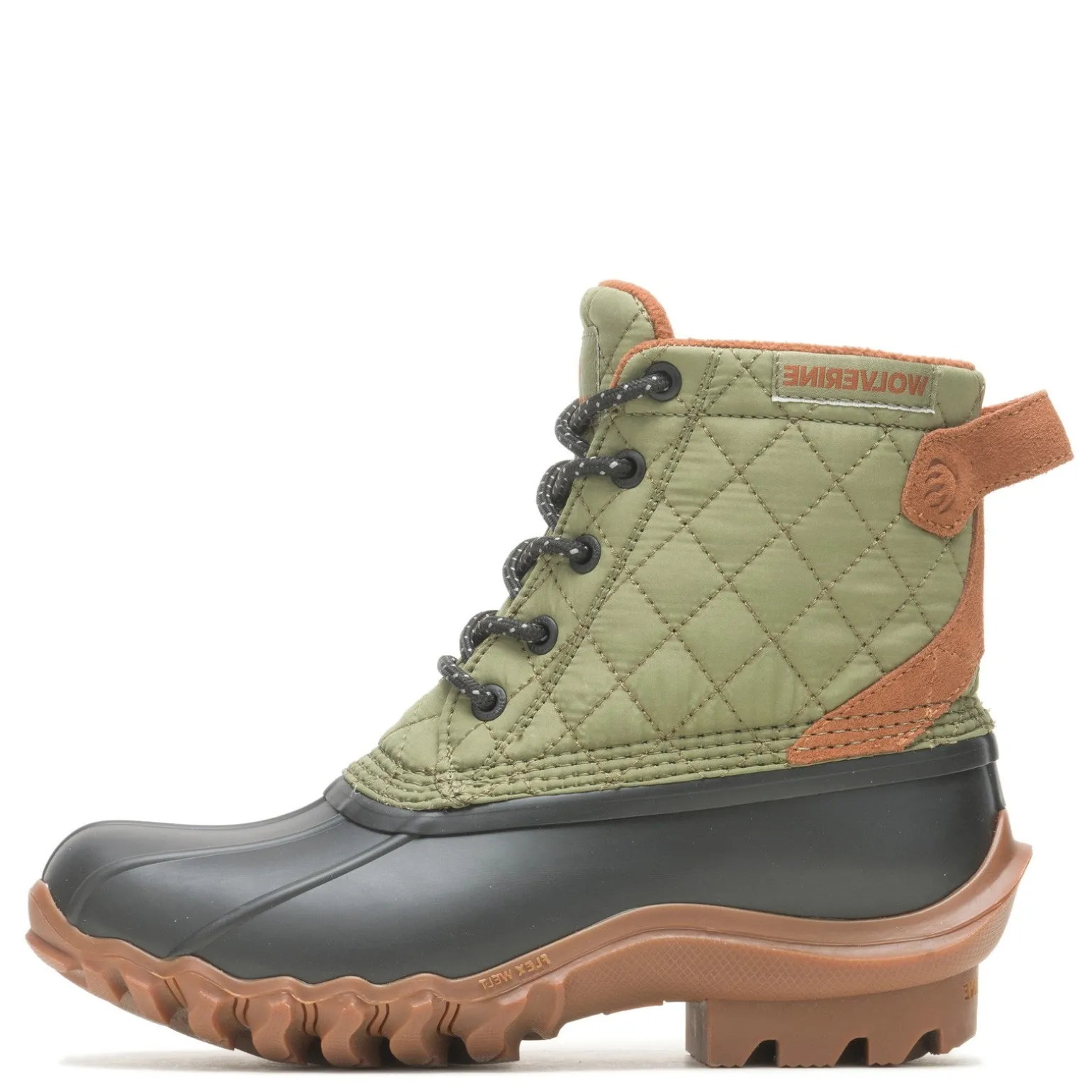 Women's Wolverine, Torrent Quilted Duck Boot