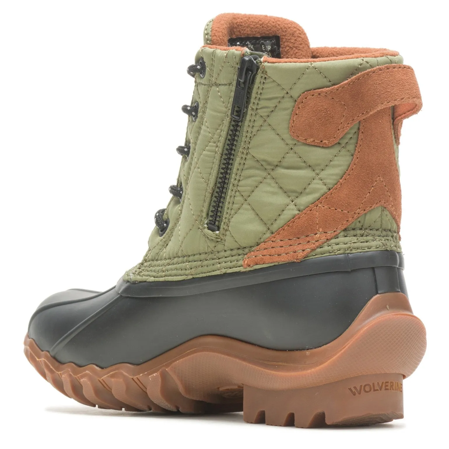 Women's Wolverine, Torrent Quilted Duck Boot